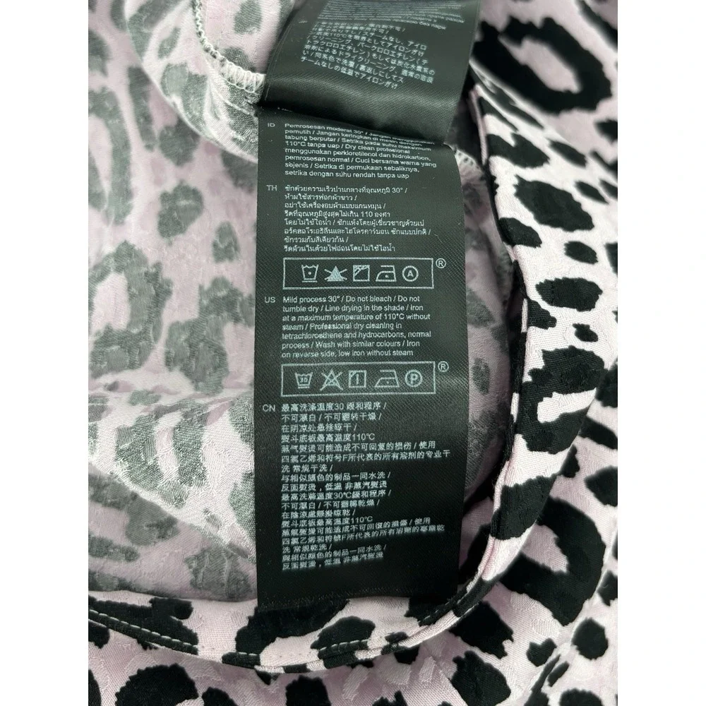 NWOT Maje Jipanta Leopard Print Side Slit Midi Skirt Sz 36 (US S) Hipster $295